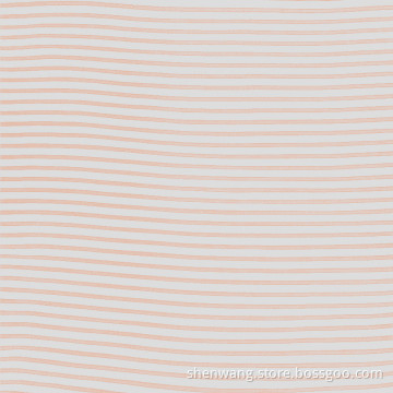 Tecidos para blusas femininas 100% rosa rayon listrado